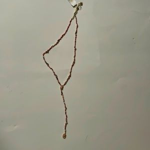 Kendra Scott, Bethany, necklace, pink and gold, NWT